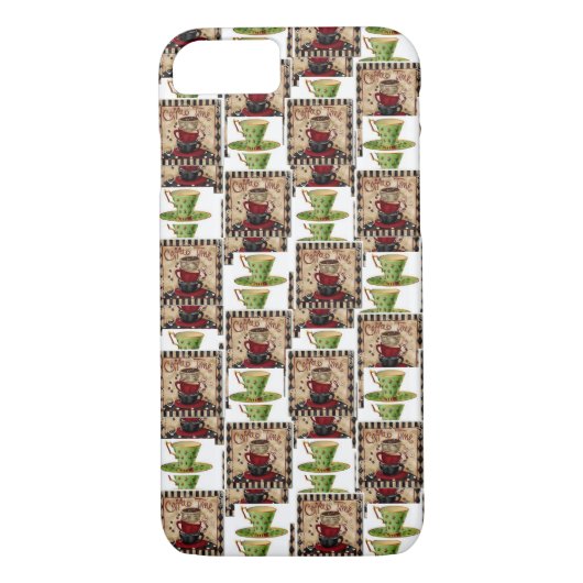 Koffie voor IPhone-gevallen Case-Mate iPhone Case (Achterkant)