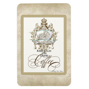 Koffie voor kalk en Drink houden - Keukendecor Mag Magneet