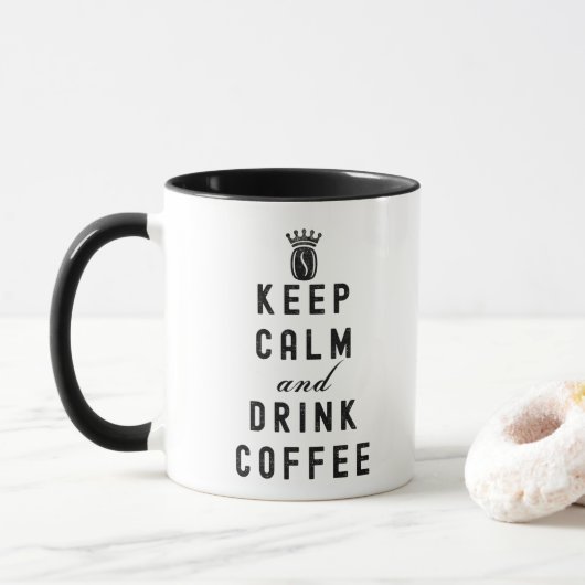 KOFFIE VOOR KALK EN DRINK - KOFFIE LOVER MOK (Met donut)