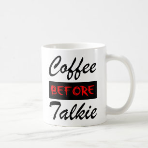 Koffie Voor Kletspraatje Grappige Mok