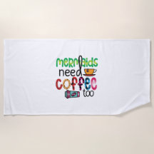 Koffie voor kunstmermaïden heeft ook koffie nodig