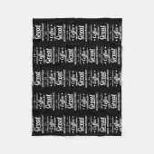 Koffie voor medisch receptionisten achter elke fleece deken (Voorkant)