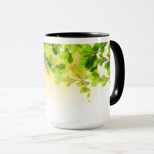 koffie voor mok in de morgen (Voorkant rechts)