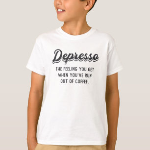 Koffie voor psychische gezondheid Depresso T-shirt