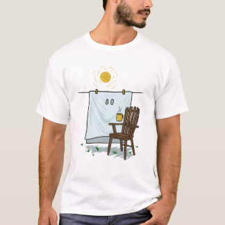 Koffie voor spoken buiten dienst t-shirt
