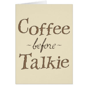 Koffie voor Talkie