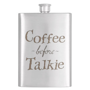 Koffie voor Talkie Heupfles
