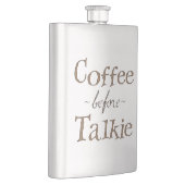 Koffie voor Talkie Heupfles (Rechts)