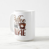 Koffie voor Talkie Koffiemok (Voorkant links)
