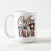 Koffie voor Talkie Koffiemok (Links)