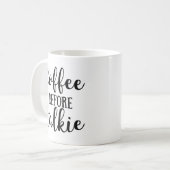 Koffie voor Talkie Koffiemok (Voorkant links)