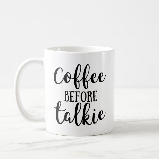 Koffie voor Talkie Koffiemok (Links)