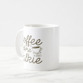 Koffie voor Talkie Koffiemok (Voorkant links)