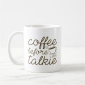 Koffie voor Talkie Koffiemok (Links)