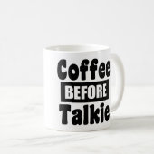 Koffie voor Talkie Koffiemok (Voorkant rechts)