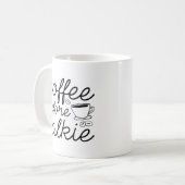 Koffie voor Talkie Koffiemok (Voorkant links)