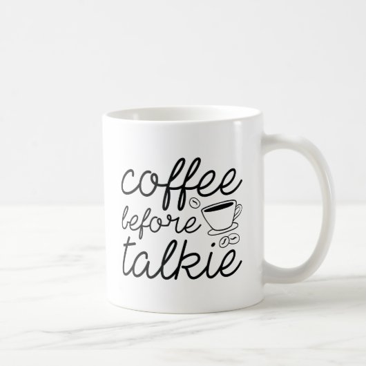 Koffie voor Talkie Koffiemok (Rechts)