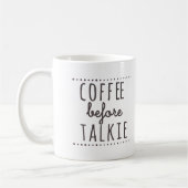 Koffie voor Talkie-Mok Koffiemok (Links)