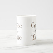 Koffie voor Talkie Porselein Kop (Voorkant)