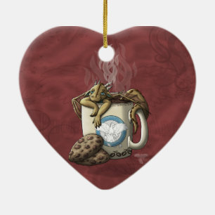 Koffie voor theebeker keramisch ornament