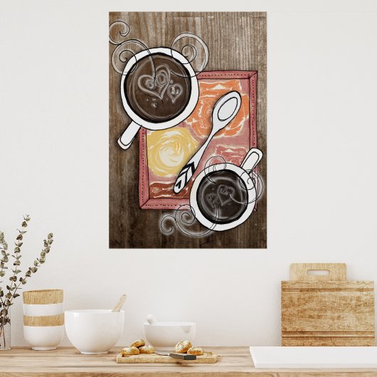 koffie voor twee poster (Keuken)
