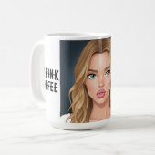 Koffie voor uw veiligheid koffiemok (Voorkant links)