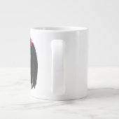 "Koffie voor werk" Grote Koffiekop (Achterkant)