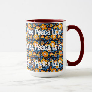 Koffie Vrede Liefde Mok