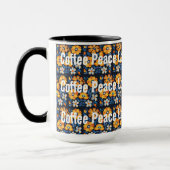 Koffie Vrede Liefde Mok (Links)