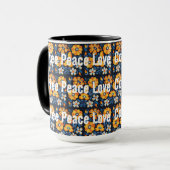 Koffie Vrede Liefde Mok (Voorkant links)