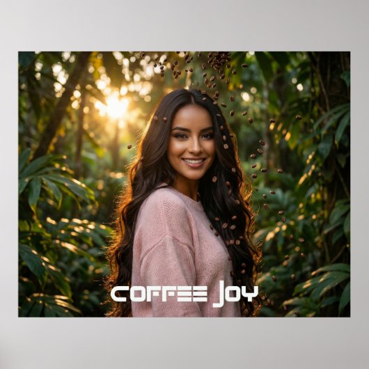 KOFFIE VREUGDE POSTER (Voorkant)