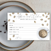 Koffie Vrijgezellenfeest advies en wensen Briefpapier