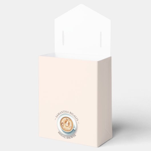 Koffie Vrijgezellenfeest Favoriete Boxen Bedankdoosjes (Geopend)