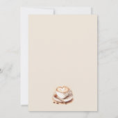 koffie-Vrijgezellenfeest Kaart (Achterkant)