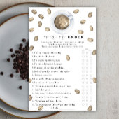 Koffie vrijgezellenfeest Over of onder spel