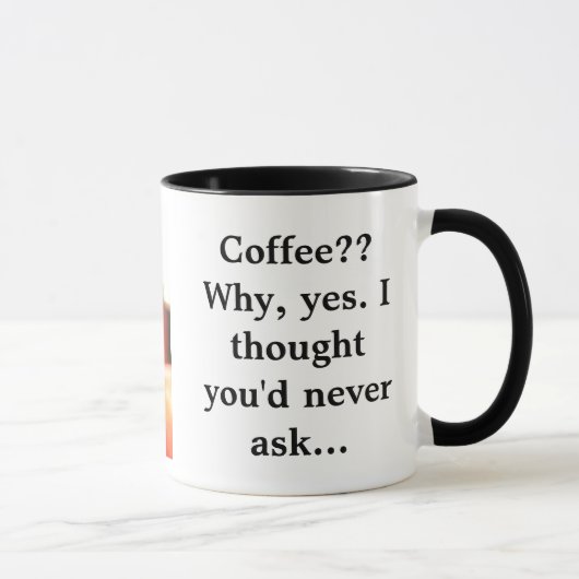 Koffie? Waarom, ja...Mok Mok (Rechts)