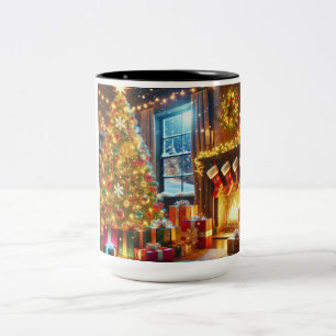 Koffie, warme chocolademelk Mok