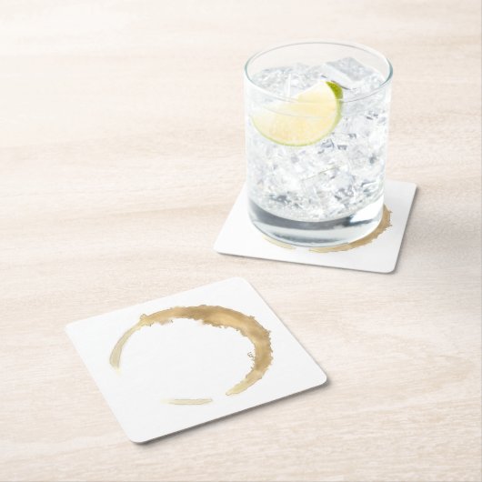 Koffie Waterverf Onderzetter (Insitu)