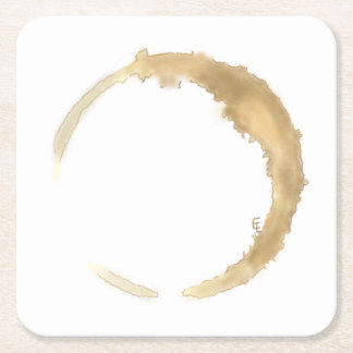 Koffie Waterverf Onderzetter