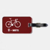 Koffie = Watt Bagagelabel (Achterkant horizontaal)