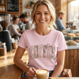 Koffie weer. Koffie liefhebber.  T-shirt