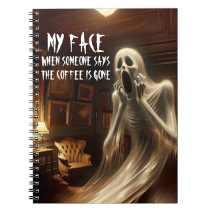 Koffie weg! notitieboek