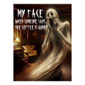 Koffie weg! perfect poster (Voorkant)