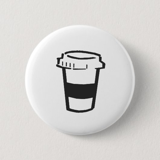 Koffie Weghalen Ronde Button 5,7 Cm (Voorkant)