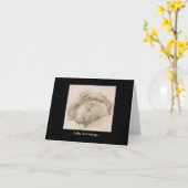 Koffie werkt niet kaart (Gele Bloem)