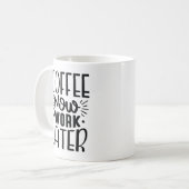 Koffie werkt nu later koffiemok (Voorkant links)