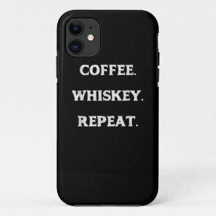 Koffie Whiskey herhalen Case-Mate iPhone Case