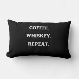 Koffie Whiskey herhalen Kussen