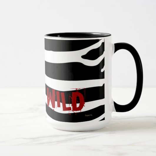 Koffie Wild (zwart) grote mok (Rechts)