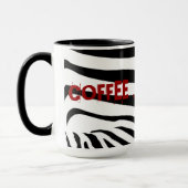 Koffie Wild (zwart) grote mok (Links)